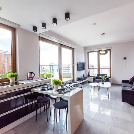Apartment Vacationclub - Olympic Park C606 Z Tarasem Widokowym